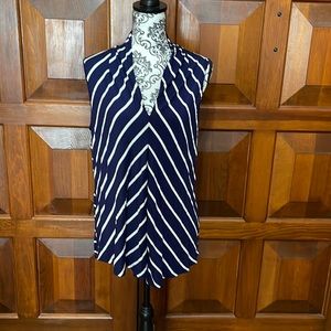 Cato XL Navy Sleeveless Shirt